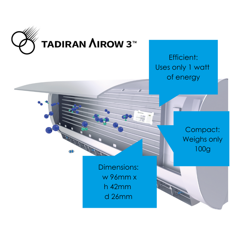 TADIRAN AIROW 3™ Hydrogen Peroxide Air Purifier