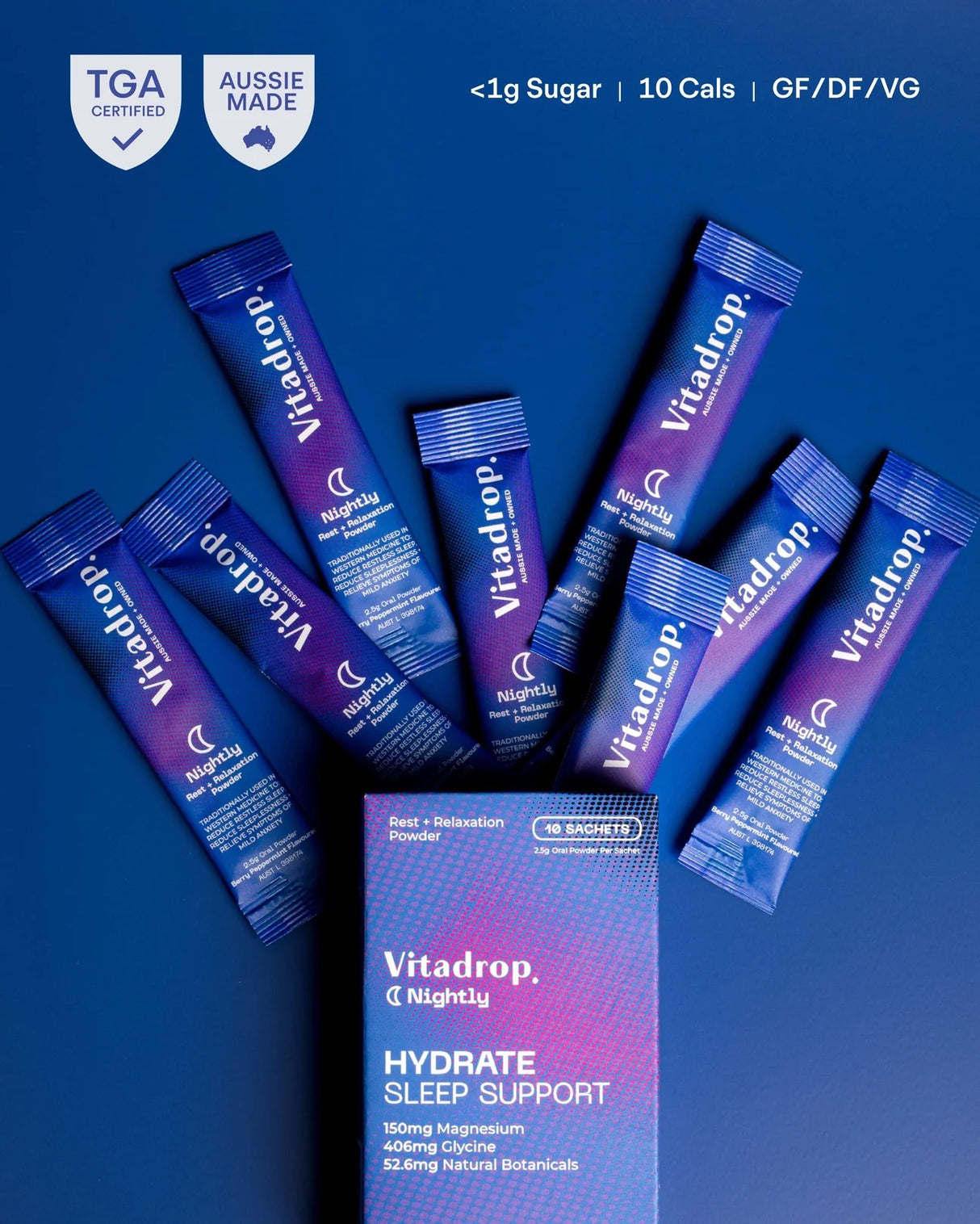 Vitadrop Nightly - Hydrate + Sleep Support