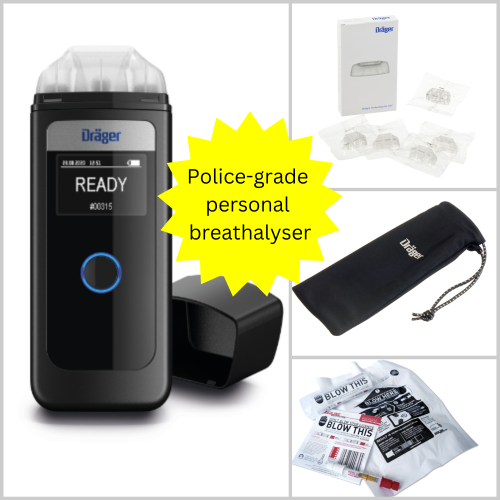 Drager Alcotest 4000 Breathalyser Bundle Pack