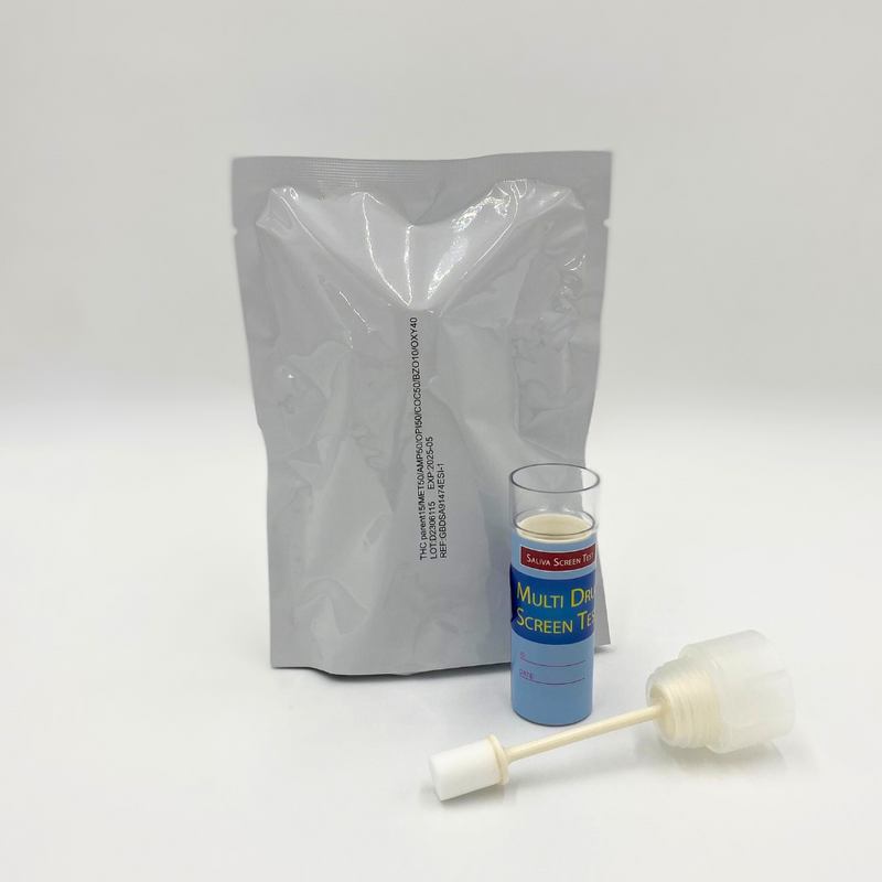 Oral Fluid Drug Test Cylinder 7-panel