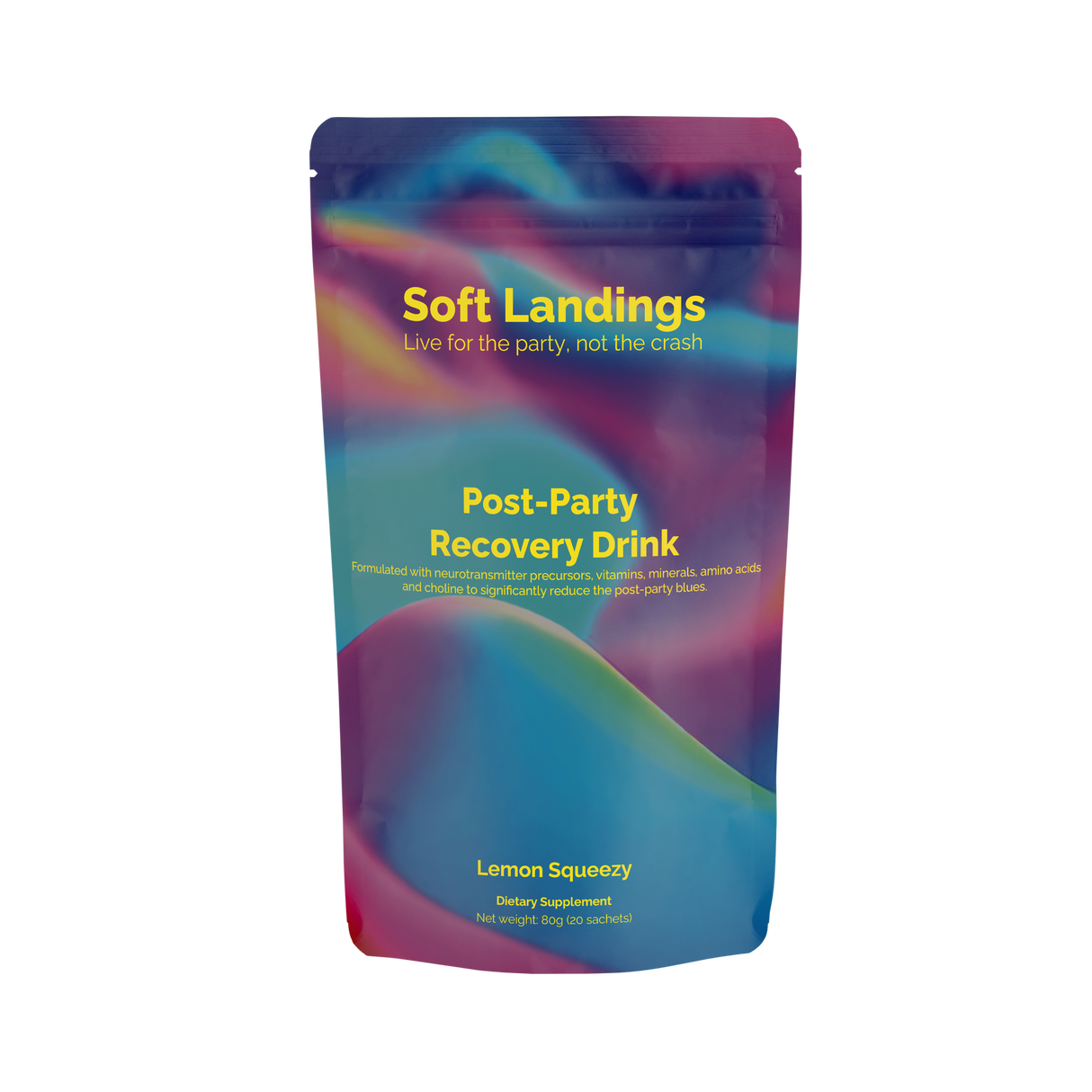 SOFT LANDINGS Recovery sachet (20 Pack)