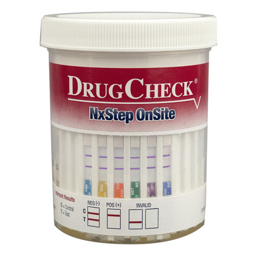 DrugCheck NxStep Urine Drug Test 6-Panel + Adulterants