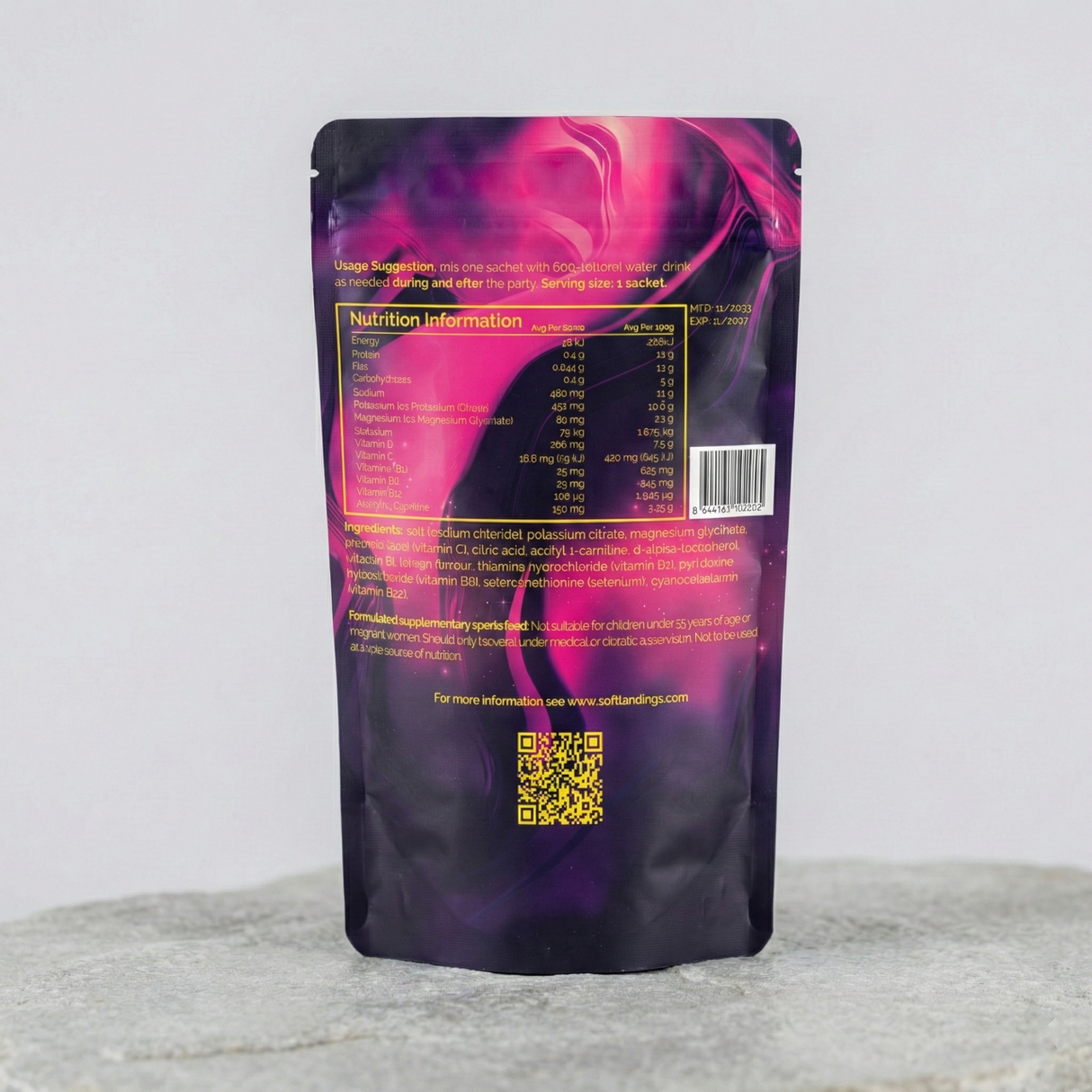 DANCE FUEL Party Hydration sachet (20 Pack)