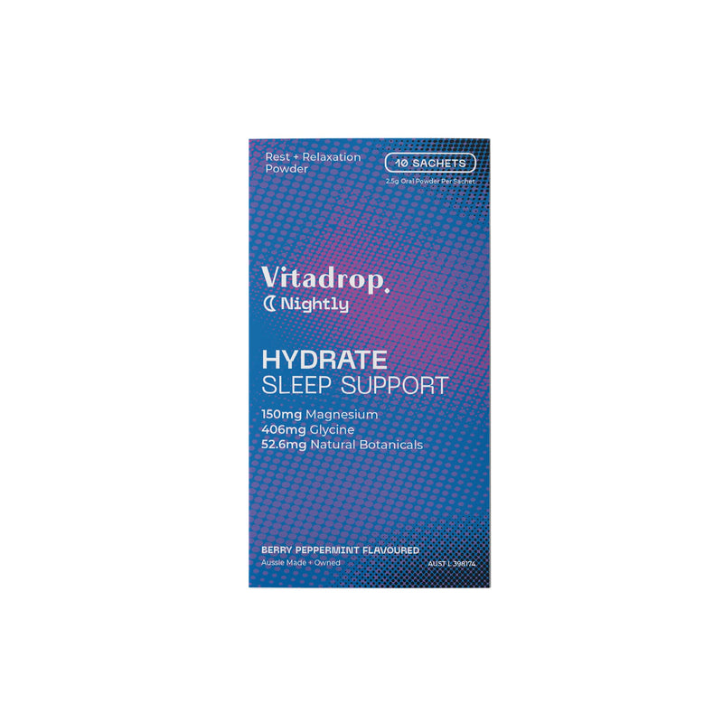 Vitadrop Nightly - Hydrate + Sleep Support