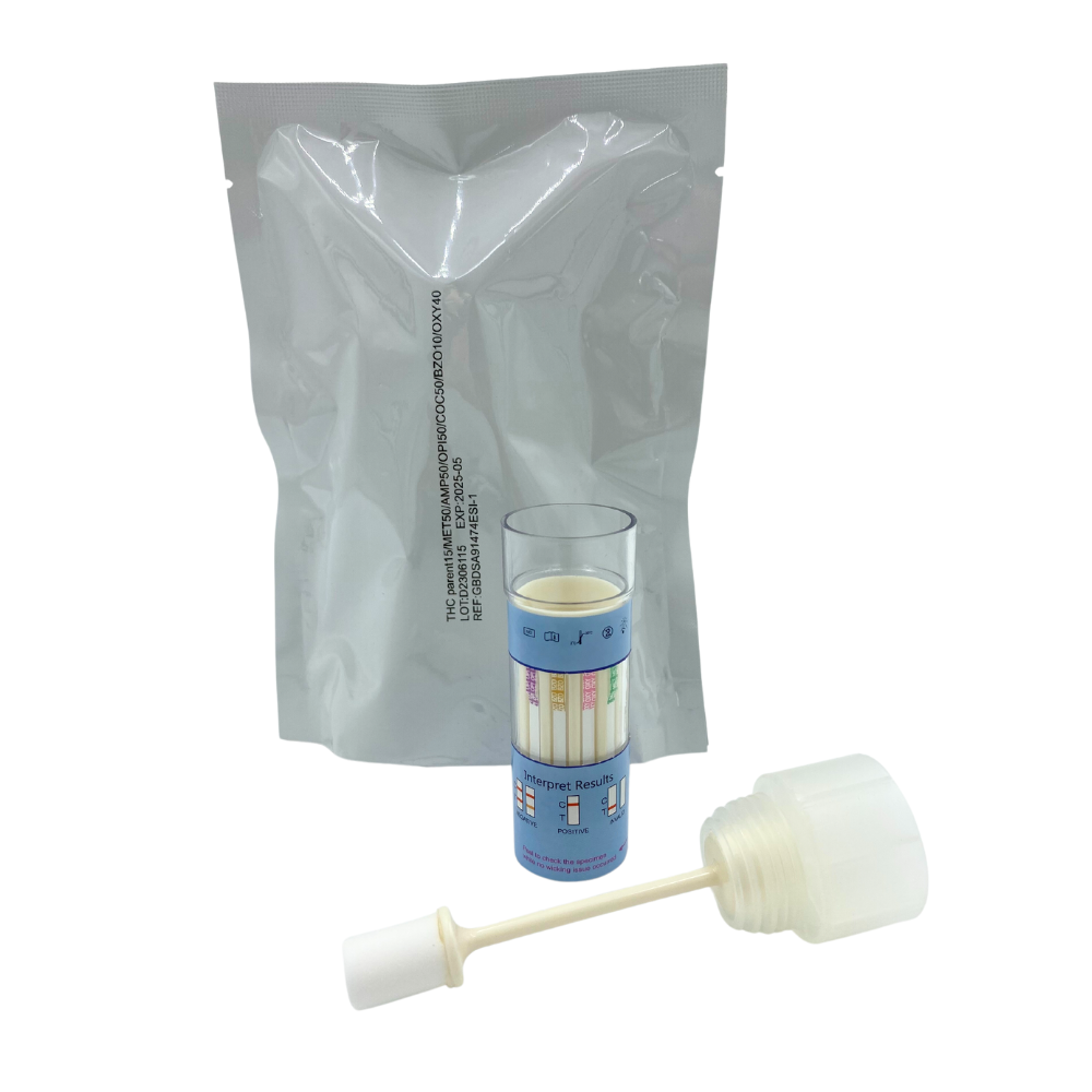 Oral Fluid Drug Test Cylinder 7-panel