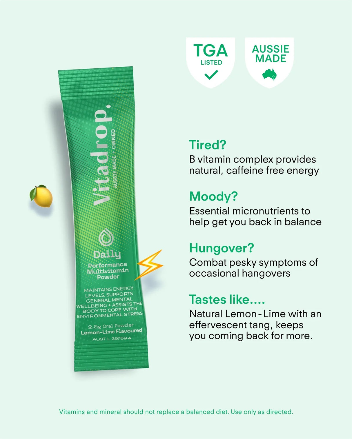 Vitadrop Daily - Hydrate, Energy + Mood