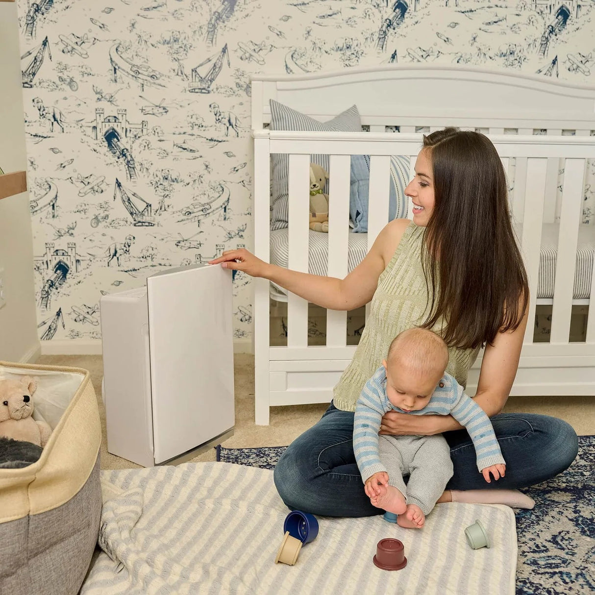 Compact Air Purifier + Filter Replacement Bundle
