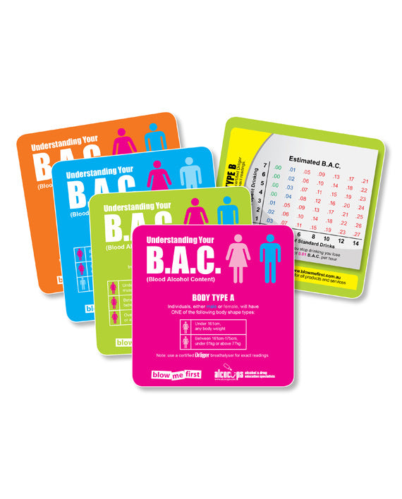 BAC 4 in 1 Wallet Cards (100)