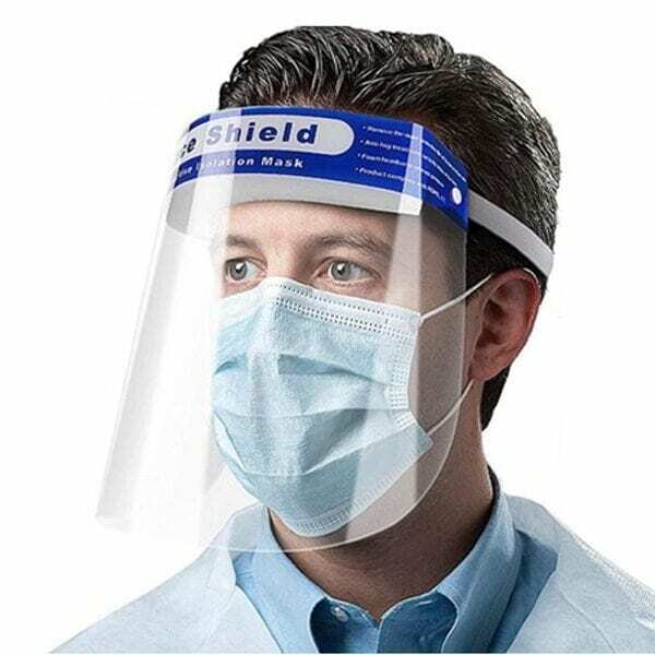 Full Face Protection Combo - Face Shield & N95 Mask