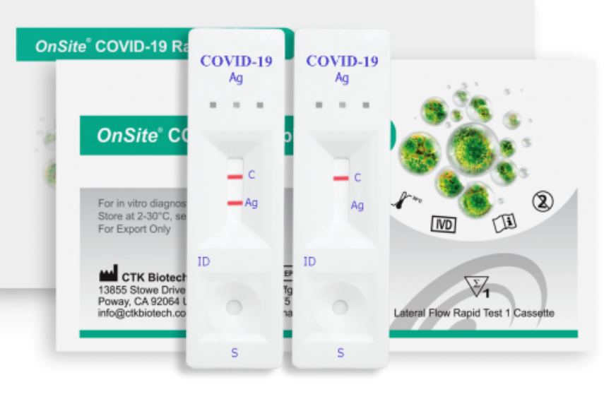 OnSite Covid-19 Antigen Self Test (2 pack)