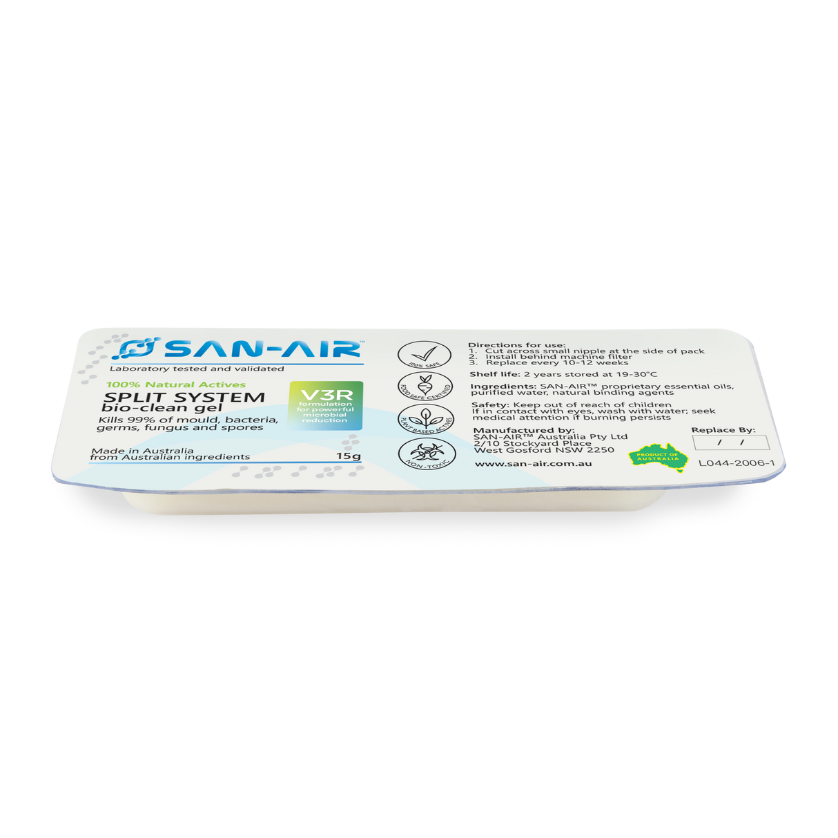 Split System Air Conditioner Bioclean Gel