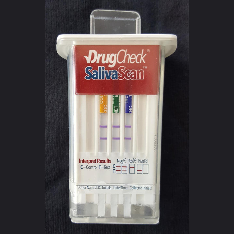 Dräger DrugCheck 3000 6-Panel Saliva Test for Domestic Use, Single