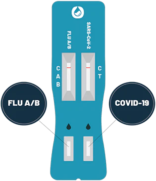 TouchBio Combo COVID-19 & FLU A/B Rapid Antigen Test
