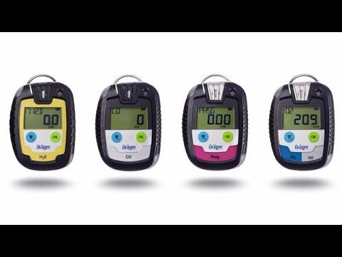 Dräger Pac® 8500 single or dual sensor gas detection device
