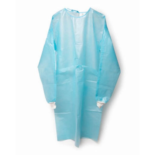 Level 2 Disposable Isolation Clinical Gown - BLUE